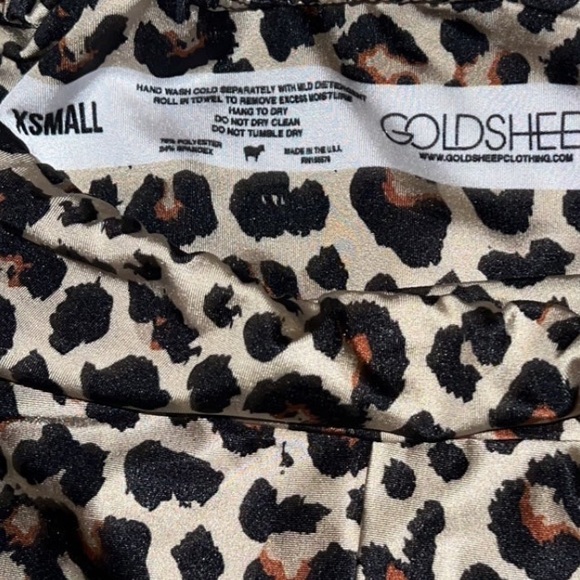GoldSheep Crop leggings size Xs with a 20”inseam  excellent condition - Picture 5 of 10